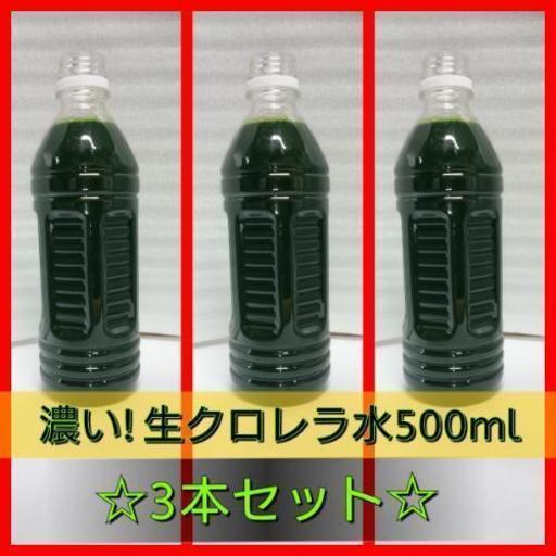 濃い生クロレラ水500ml 3本 目高 Yyd 赤磐のその他の中古あげます 譲ります ジモティーで不用品の処分 濃い生クロレラ水500ml 3本 目高 Yyd 赤磐のその他の中古あげます 譲ります ジモティーで不用品の処分