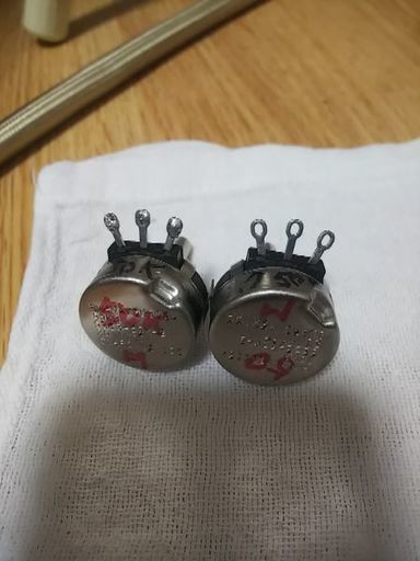 CLAROSTAT 50KΩ 53C3-50K-S ペア 値引き交渉可