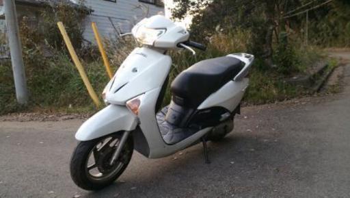 希少リード110逆車！速い、調子いいSCR110