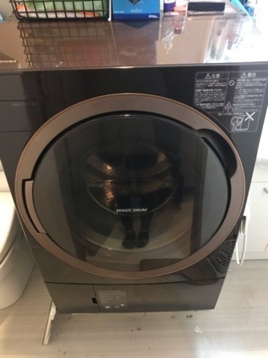 【美品】長期保証付き ドラム式洗濯機 東芝TW-117X5L