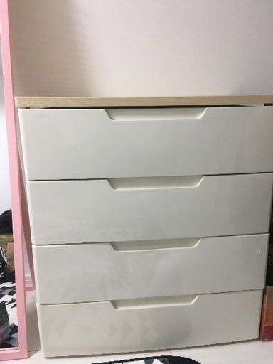 4段チェストお譲りします(※値下げしました＊)
