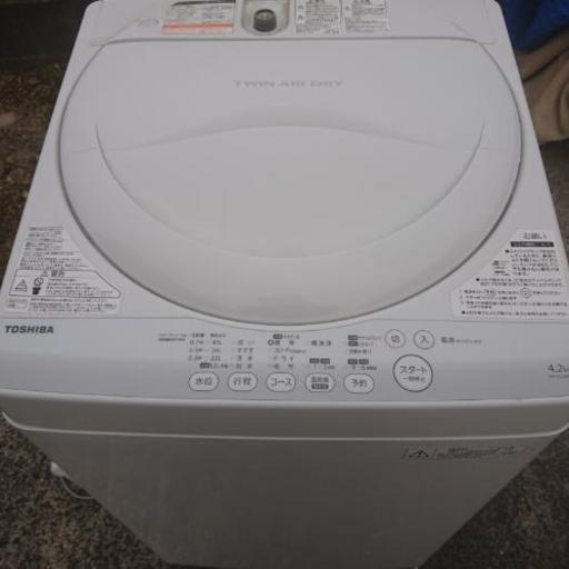 東芝  洗濯機  AW-42SM-W   2014年製