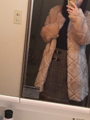 Riendaリエンダ ファーコート アケ 神崎川のコート レディース の中古 古着あげます 譲ります ジモティーで不用品の処分