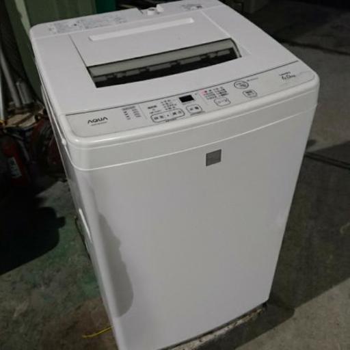 取引中 T アクア全自動洗濯機6㎏ 2017年製