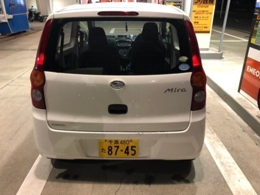 Mt マニュアル ミラ 元軽耐久車両 軽自動車 A 千葉のミラの中古車 ジモティー