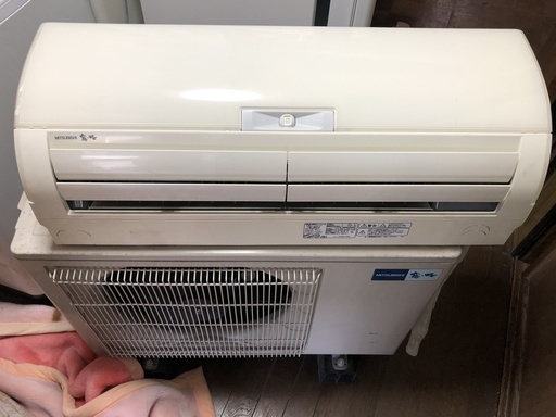 取付込！3ヶ月保証！三菱電機 霧ヶ峰 ムーブアイ搭載！MSZ-EM28E6-W 冷暖房エアコン 完全分解清掃渡し！ 2.8Kw 8畳～12畳！