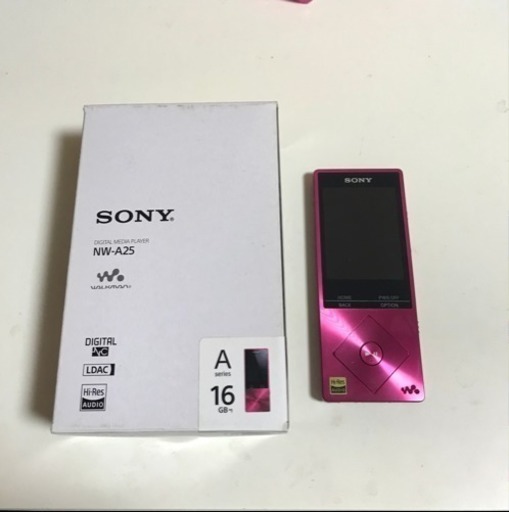 デジタルオーディオ SONY NW-A25 WALKMAN