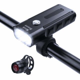 【新品】LED自転車ライト USB充電式 