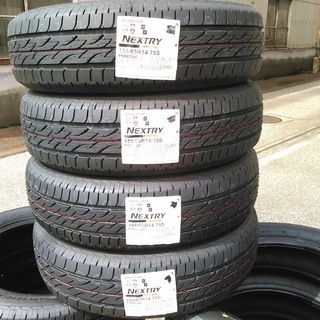 夏タイヤ 【新品4本】155/65R14 ブリヂストン 2018年富山市 ワゴンR タント ムーヴ ミラ ムーブ
