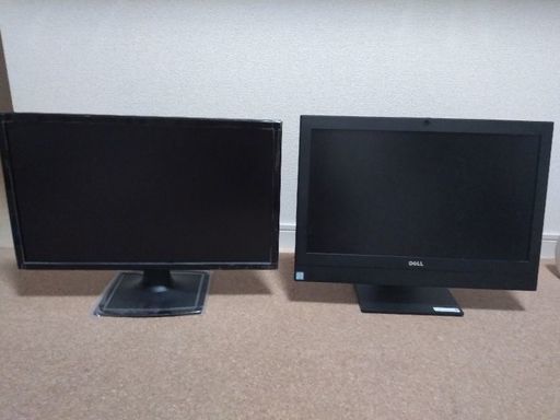 中古　デスクトップPC　＆　モニター