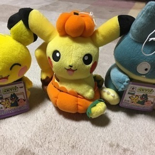 ポケモンのぬいぐるみ 3体