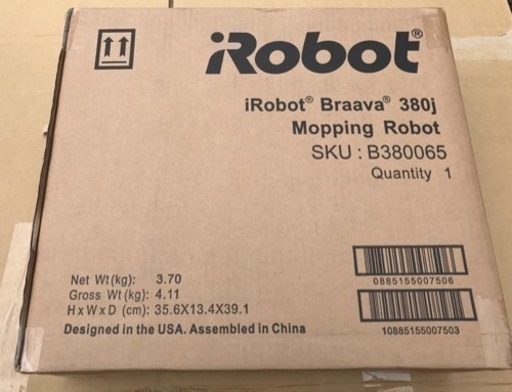 新品 ブラーバ380j iRobot Braava 380j