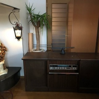 家具調ステレオ レコード メンテナンス済み