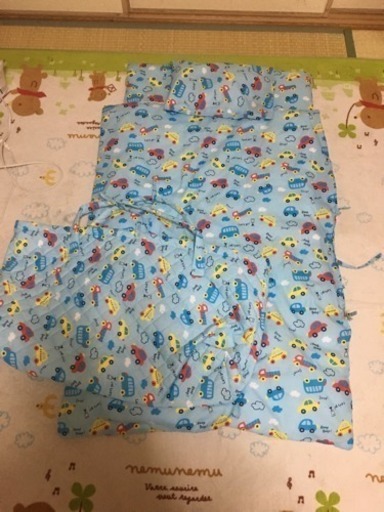 取引中 子供用 お昼寝布団 使用一回のみ 男の子向き いちご大福プロフ必読 草津のキッズ用品 その他 の中古あげます 譲ります ジモティーで不用品の処分