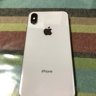 iPhoneX 64gb docomo シルバー