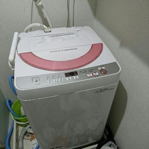 シャープ洗濯機 6キロ 2015年