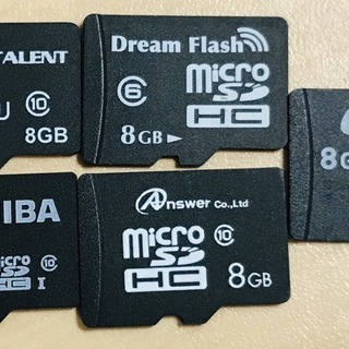 microSDHCカード 8GB 5枚セット TOSHIBA 東...