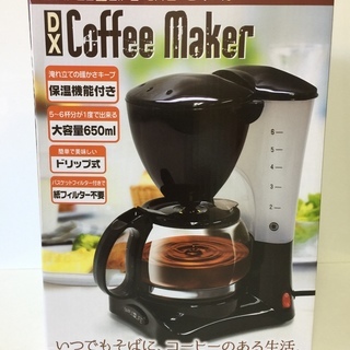 SIMPLE＋LIFE DX コーヒーメーカー    ブラック　...