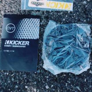KICKER CVT12 ウーハー 美品！転売ＯＫ！