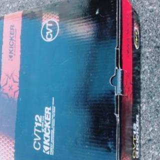 KICKER CVT12 ウーハー 美品！転売ＯＫ！