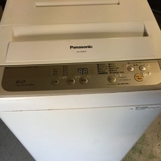 Panasonic 洗濯機 NA-F60B10 6.0kg 20...