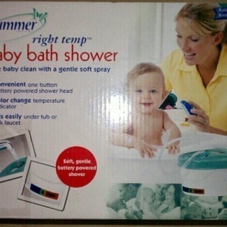 新品 ベビーバスシャワー♪新生児赤ちゃん 沐浴 お風呂