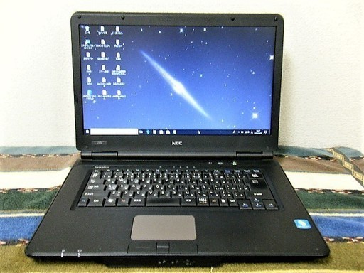 15.6型/高性能i5/光速☆彡新品✨SSD120GB＋HDD250GBデュアルストレージ(^^)v/快適♬メモリ4GB/MS Office✎/DVDSマルチ(書き込み可)/HDMI/すぐ使えるWindows10 メディア作成ツール付/すぐ繋がるWi-Fi/NEC