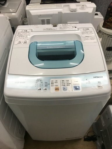 家庭用洗濯機　5キロ　日立　11年製　19.4.15中古　リサイクルショップ宮崎屋