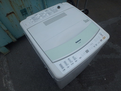 簡易清掃済み ☆2006年製 ☆ National 全自動洗濯機 NA-FS801 8kg