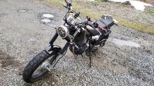 商談中 TW200E スカチューン セル、キック始動OK 整備済み