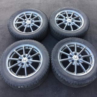 ホンダ純正 17インチ アルミホイール付 215/55R17 スタッドレスタイヤ ...