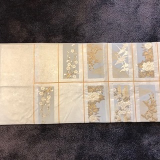 三越 70万円 琳派屏風絵文 袋帯 日本橋 呉服 着物 帯 百貨店 訪問着 付下げ 留袖 小紋