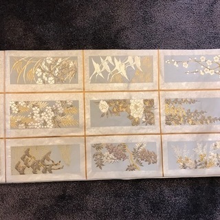 三越 70万円 琳派屏風絵文 袋帯 日本橋 呉服 着物 帯 百貨店 訪問着 付下げ 留袖 小紋