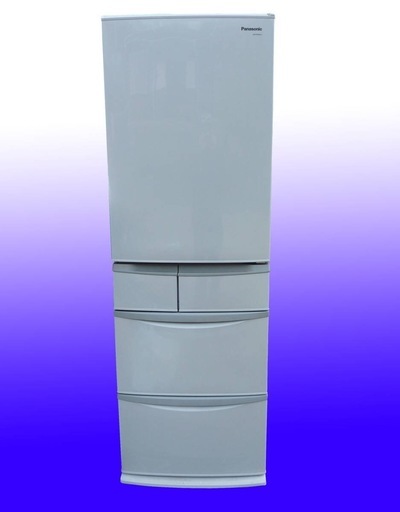 北九州発　分割相談　パナソニック ノンフロン冷凍冷蔵庫 426L 2011年製 5ドア 自動製氷 NR-ETR435-H形