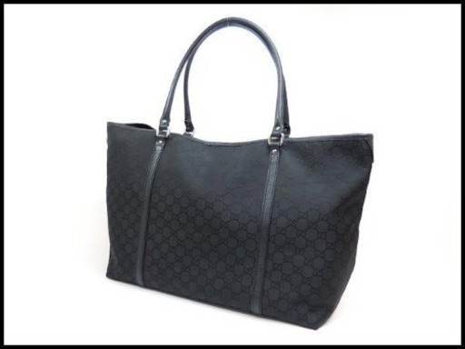 GUCCI グッチ GG ナイロン トートバッグ 265696 黒