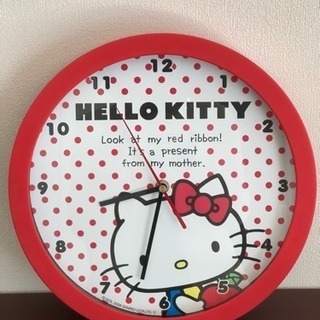 時計(Hello kitty )(値下げ！！！！)0円