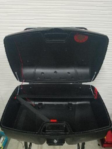 バイク用リアボックス44l 背もたれ ベース付き ﾄｯﾌﾟｹｰｽ ごろり 潮来のバイクの中古あげます 譲ります ジモティーで不用品の処分