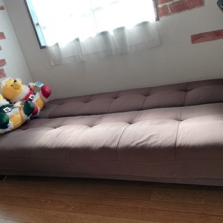 3人掛けセミダブルサイズのソファベッド