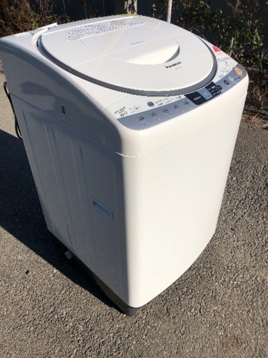 歳末洗濯機セール❶ Panasonic nanoe 8㌔ 熱乾燥洗濯機