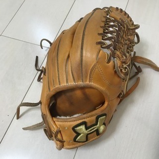 野球硬式ローリングスバット&アンダー硬式グローブ