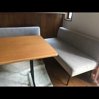 Unico テーブル&ソファ一式 4点セット