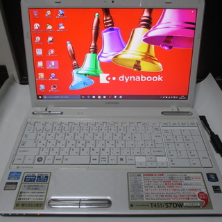 【美品】東芝dynabook T451/57DW Corei7／...
