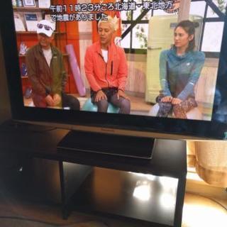 パナソニック プラズマテレビ42型 TH-42PZ800 テレビ台付き(引き取りにこられる方限定です) - 売ります・あげます