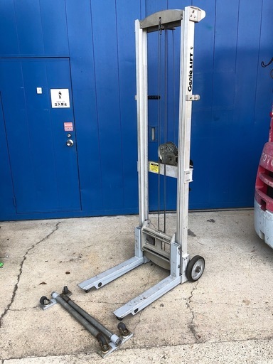 ジーニーリフトgenie Liftgl 10 揚程3ｍ最大160 アルミ製ハンドリフト手動リフト荷揚げ機愛知岐阜 Gp一宮 一宮のその他の中古あげます 譲ります ジモティーで不用品の処分