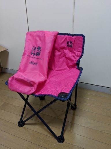 最終値下げです。水曜どうでしょう×コールマン　コンパクトチェア　一度使用