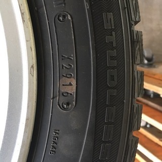 【取引確定しました】ニッサン純正ホイールとスタッドレスタイヤ4本セット