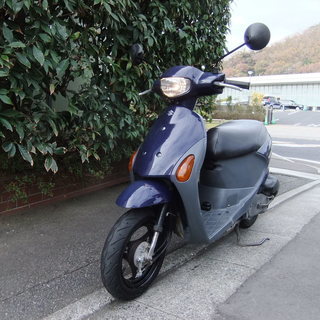 スズキ　レッツ4(４サイクル)　中古実動車　バッテリ-フル充電済...