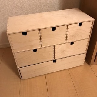 IKEA MOPPE イケア モッペ ミニチェスト 48×18×32