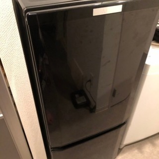 MITSUBISHI 冷凍冷蔵庫 2ドア 黒色