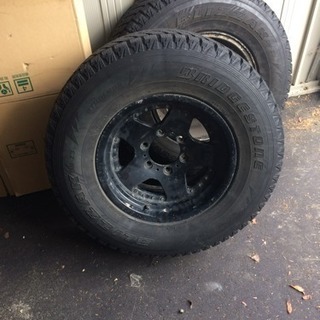 ブリザック 265/70R/16 4本！アルミ付き！